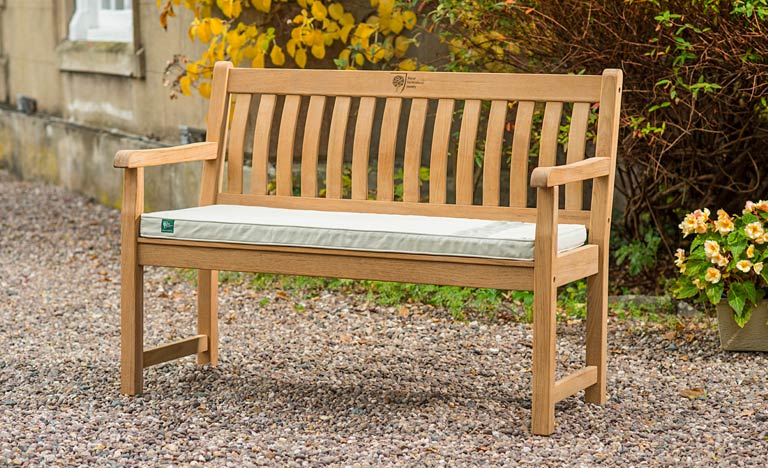 Kettler rhs rosemoor top 4ft garden bench